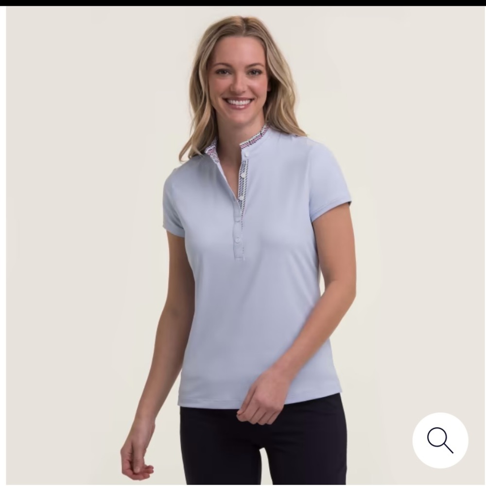 Fairway & Greene Ruffle Mock